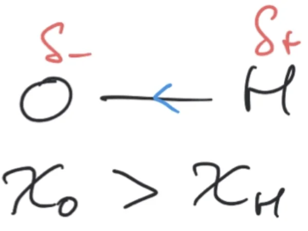 Polarisation de la liaison OH