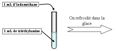 Obtention d'un sel d'ammonium