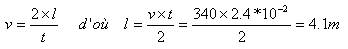 Calcul de la longueur de la pièce