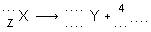 Equation radioactivité α vide