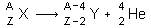 Equation radioactivité α remplie