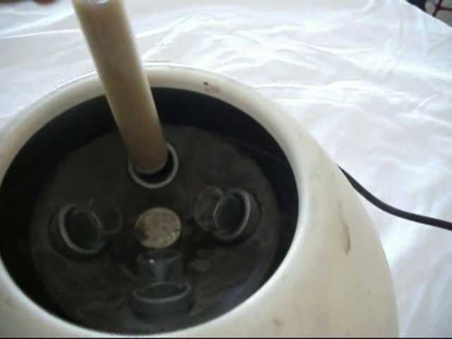 Centrifugation d'une eau boueuse